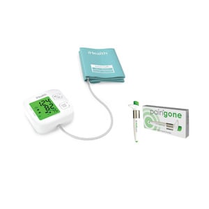 iHealth Track Connected Blood Pressure Monitor KN550BT + Paingone Pain Relief