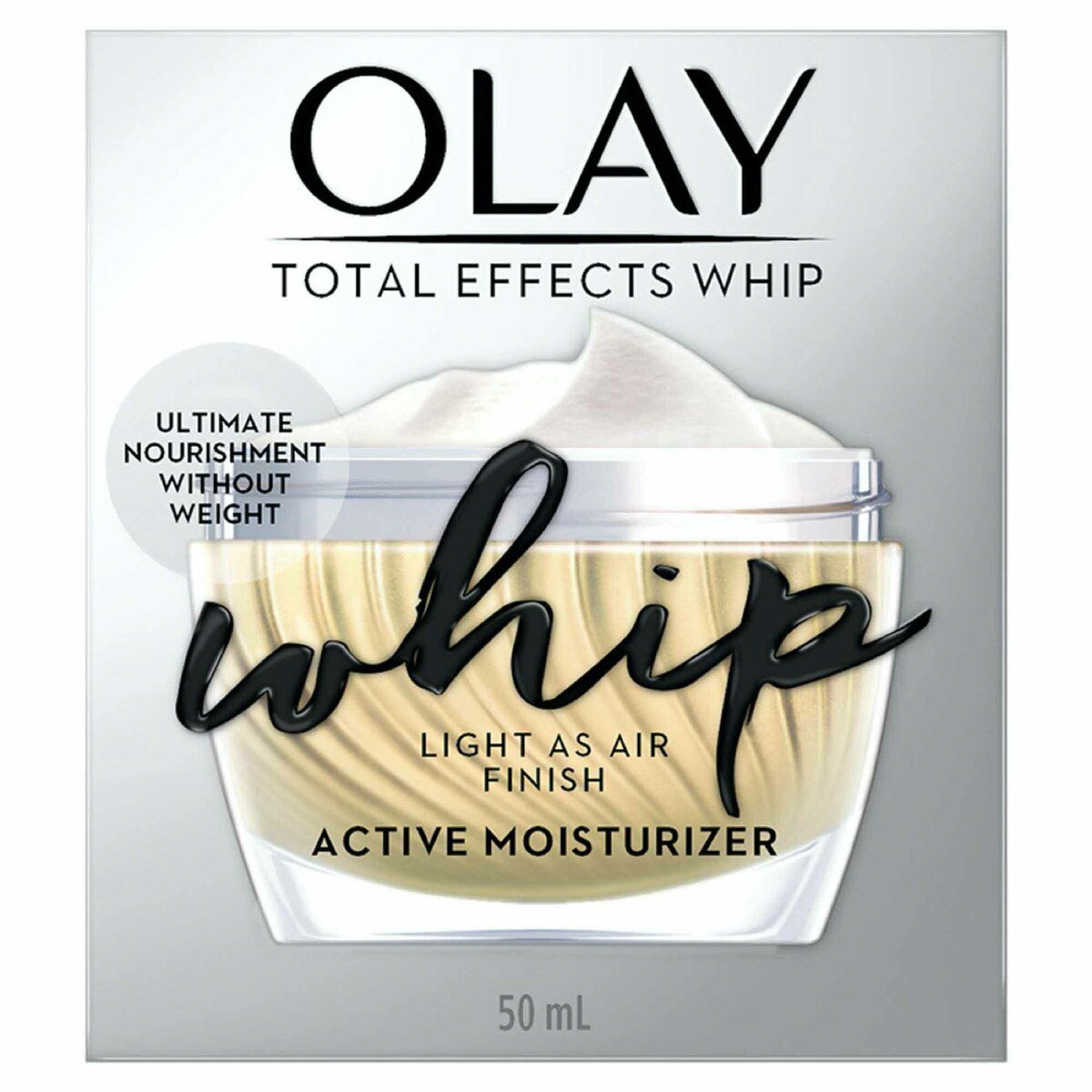 Olay Total Effects Whip Lightweight Face Moisturiser Without Greasiness 50 g