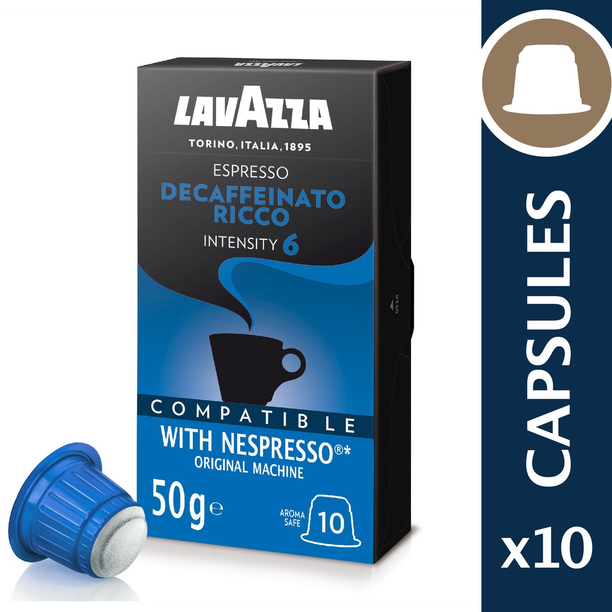 Capsules Lavazza BLUE Ricco - 100 Capsules - Quick-Coffee