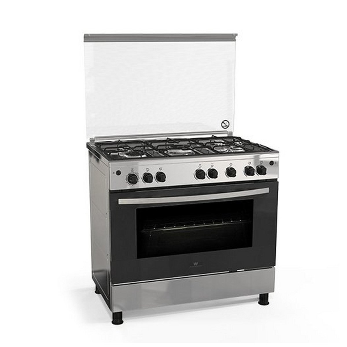 Buy White Westing Hous Cooking Range WNGB90JGUS 90x60 5 Burner Online at Best Price | Gas Cooking Ranges | Lulu KSA in Saudi Arabia
