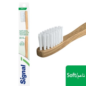 Signal Natural Bamboo Tooth Brush Soft 1pc