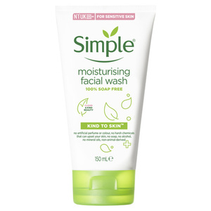 Simple Kind To Skin Facial Wash Moisturizing 150ml