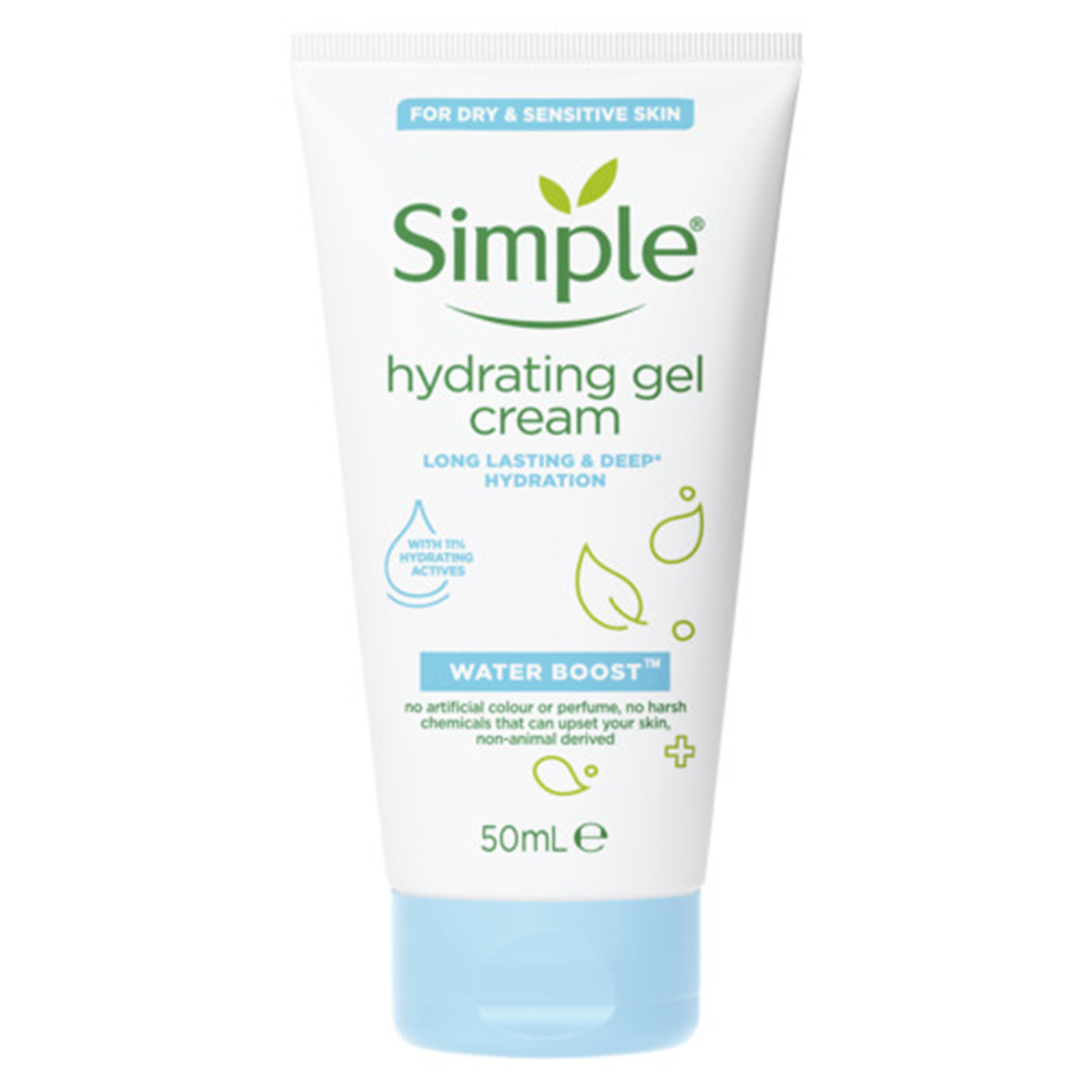 Simple Water Boost Hydrating Gel Cream 50 ml