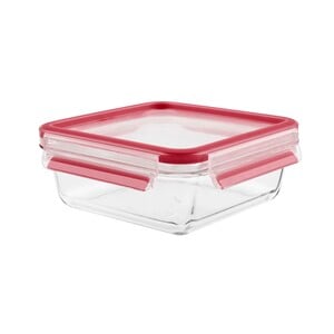 Tefal Masterseal Food Keeper Glass Square 0.9Ltr
