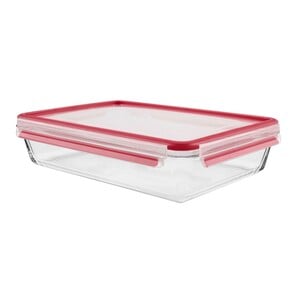 Tefal Masterseal Food Keeper Glass Rectangle 2.0Ltr