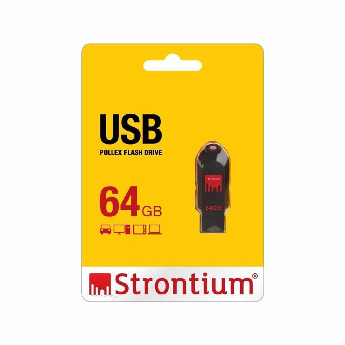 Strontium  Flash Drive SR64GRDPOLLEX 64GB