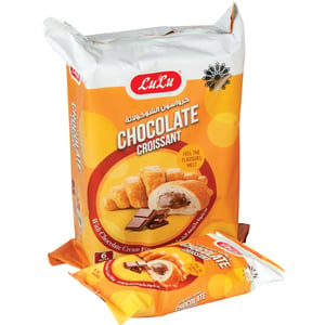 لولو كرواسون بحشوة كريمة الشوكولاتة 6 × 55 جم
