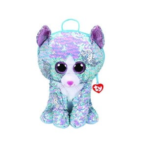 Ty Fashion - Whimsy Sequin Cat Backpack B-P 95033