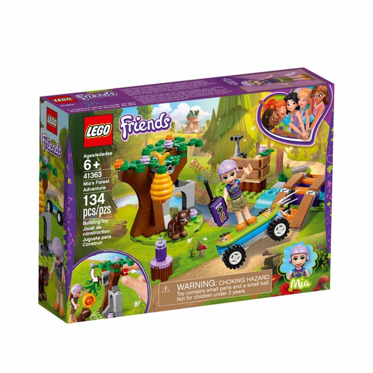 Lego Friends Mia's Forest Adventure 41363