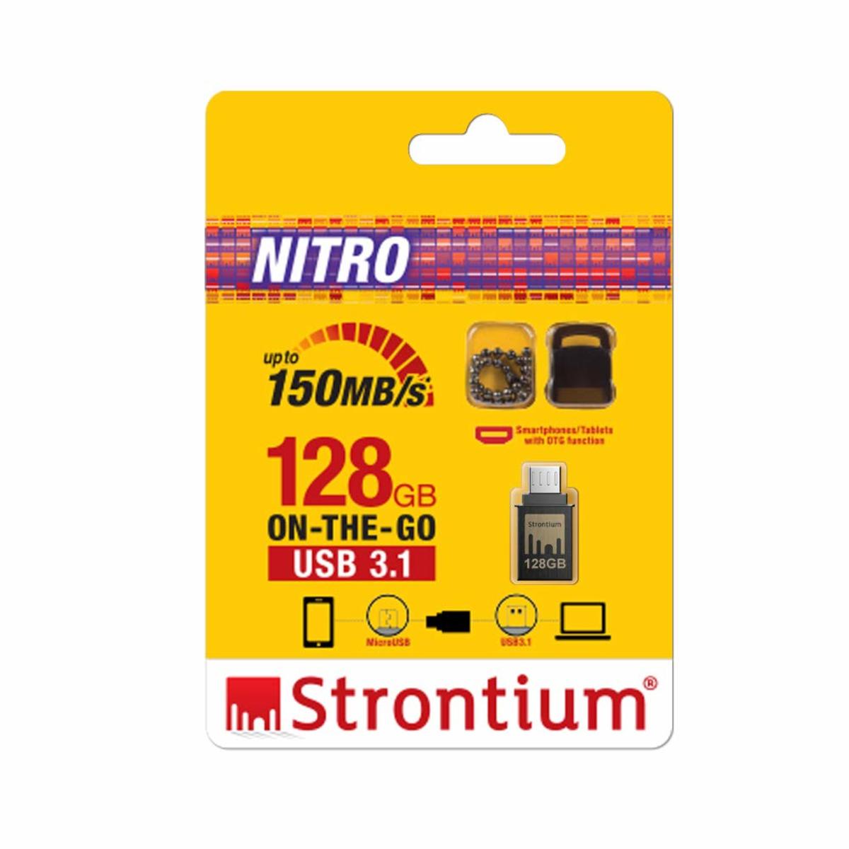 Strontium Dual Flash Drive SR128GBBOTG 128GB