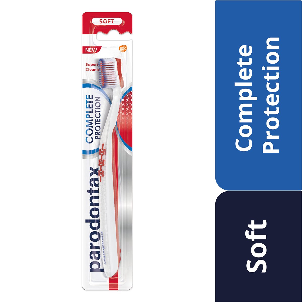 Parodontax Toothbrush Complete Protection Soft Assorted Color 1pc