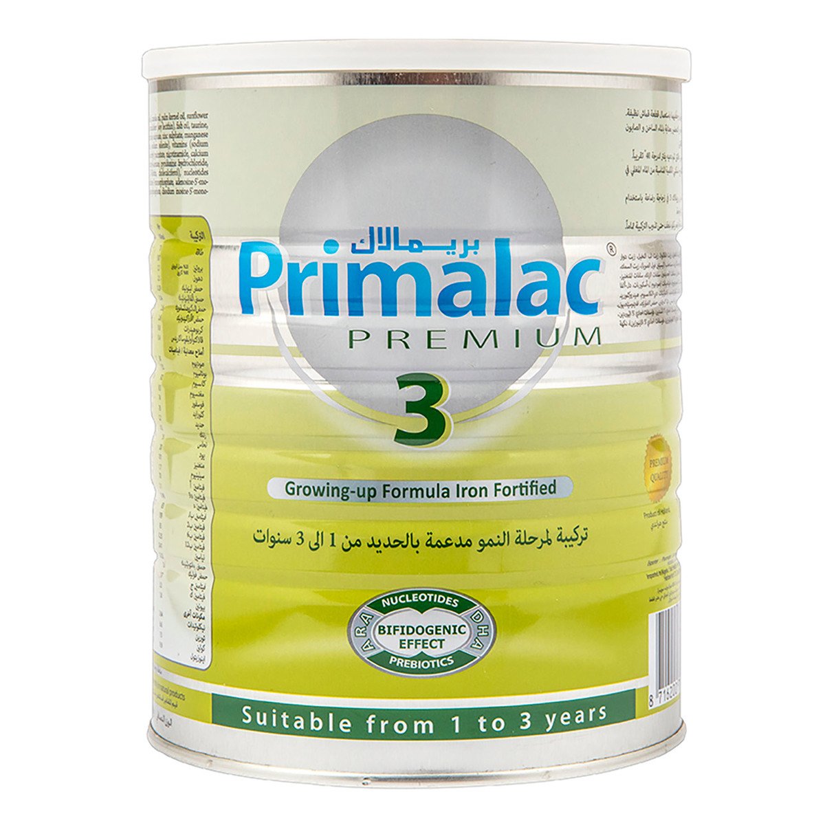 Primalac Premium 3 Growing Up Formula Iron Fortified 1-3years 900g