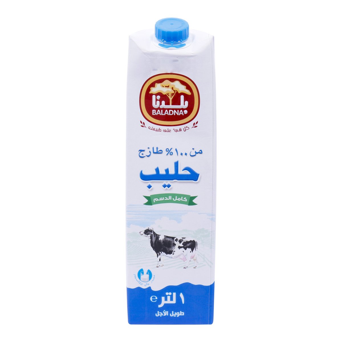 Baladna Full Fat Long Life Milk 4 x 1Litre