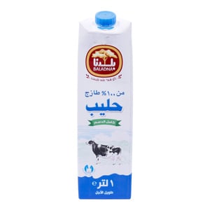 Baladna Full Fat Long Life Milk 1Litre