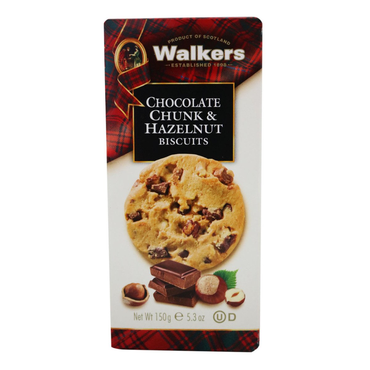 Walkers Biscuit-Chocolate & Hazlenut 150g
