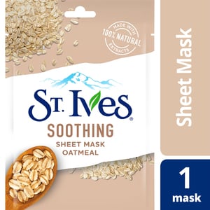 St. Ives Soothing Oatmeal Sheet Mask 1pc