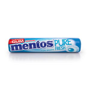 Mentos Pure Fresh Sugar Free Chewing Gum Fresh Mint Flavour 15.75 g
