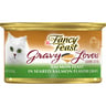 بيورينا فيست جرافي لوفرز طعام قطط سلمون في صوص بنكهة السلمون 85 جم