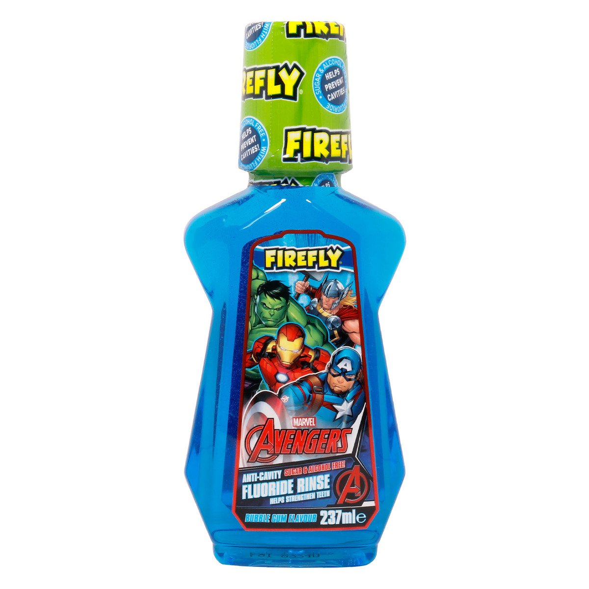 Firefly Mouthwash Marvel Avengers Bubble Gum For 6+ 237ml