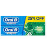Oral-B Complete Toothpaste + Mouthwash With Natural Fresh Mint And Thyme 4 x 100ml