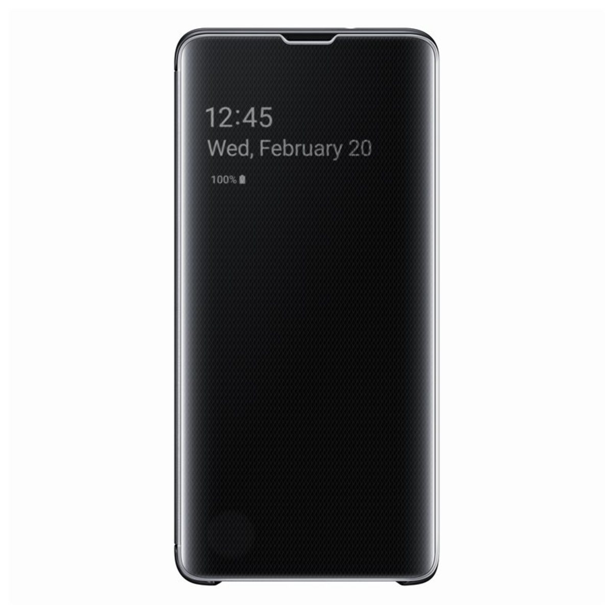 Samsung Galaxy S10 Clear view Book-Cover Black ZG973CB