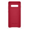 Samsung Galaxy S10 Plus Leather Book Cover Red VG975LR