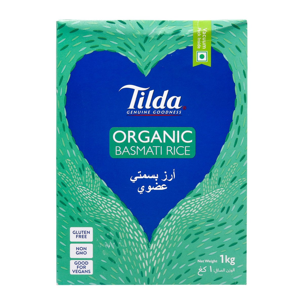 Tilda Organic Basmati Rice 1kg