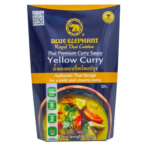Blue Elephant Thai Premium Yellow Curry Sauce 300g