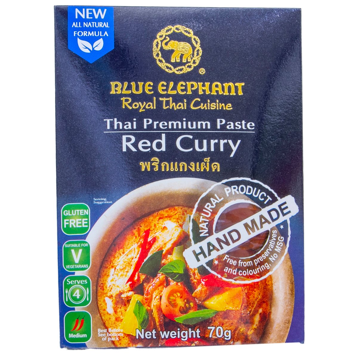 Blue Elephant Thai Premium Red Curry Paste 70 g