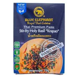 Blue Elephant Thai Premium Stir-Fry Holy Basil Paste 70 g