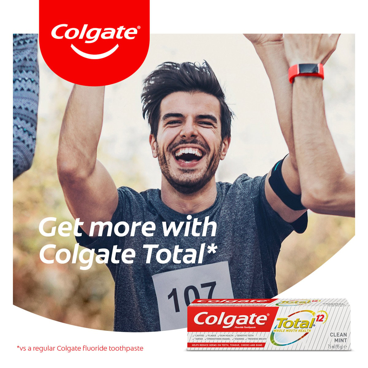 Colgate  Toothpaste Total Clean Mint 150ml