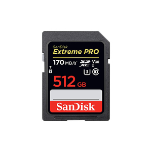 SanDisk Extreme PRO SDXC Card V30 512GB