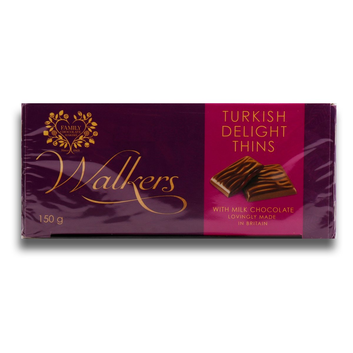 Walkers After Dinner Turkish Delight Thins 150g