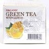 Earth's Finest Organic Green Tea With Lemon 25 pcs