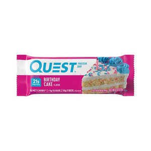 Quest Nutrition Birthday Cake Protein Bar Gluten Free 60g
