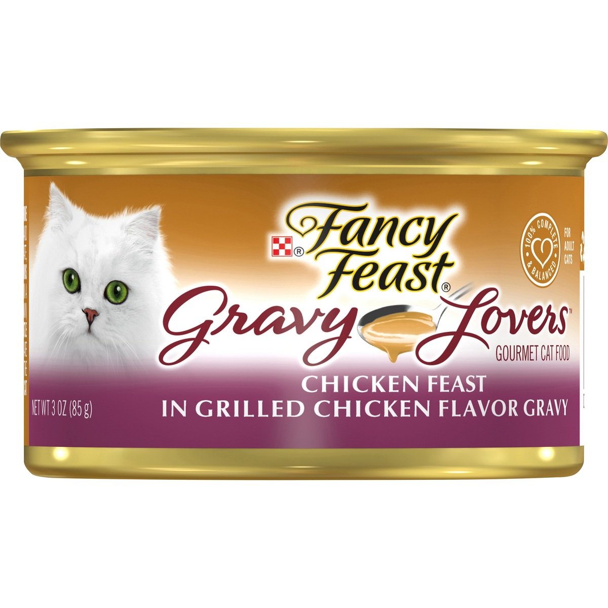 Purina Fancy Feast Gravy Lovers Chicken Feast In Grilled Chicken Flavor Gravy 85g