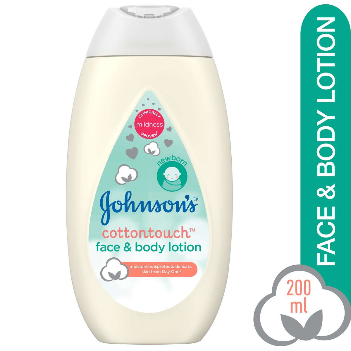 Johnson's Cotton Touch Face And Body Lotion 200 ml