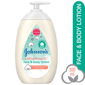 Johnson's Cottontouch Face And Body Lotion 500ml