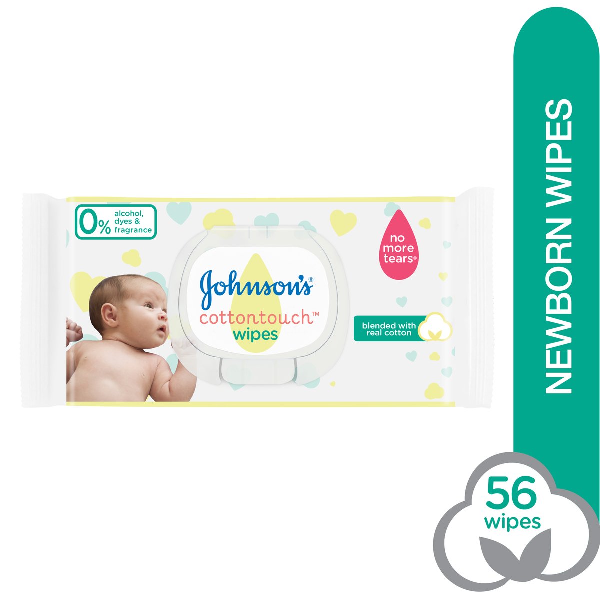 Johnson's Wipes Cottontouch Extra Sensitive 56pcs