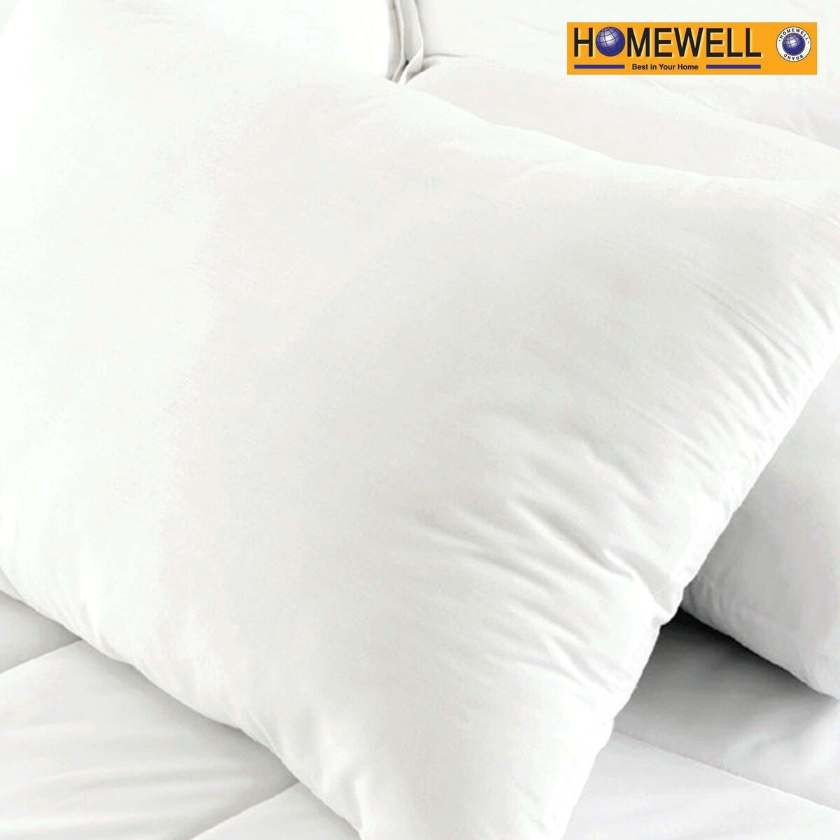 Buy Homewell Pillow 50x70cm 800 Gram White Online at Best Price | Pillow &Pillow Cover | Lulu KSA in Saudi Arabia