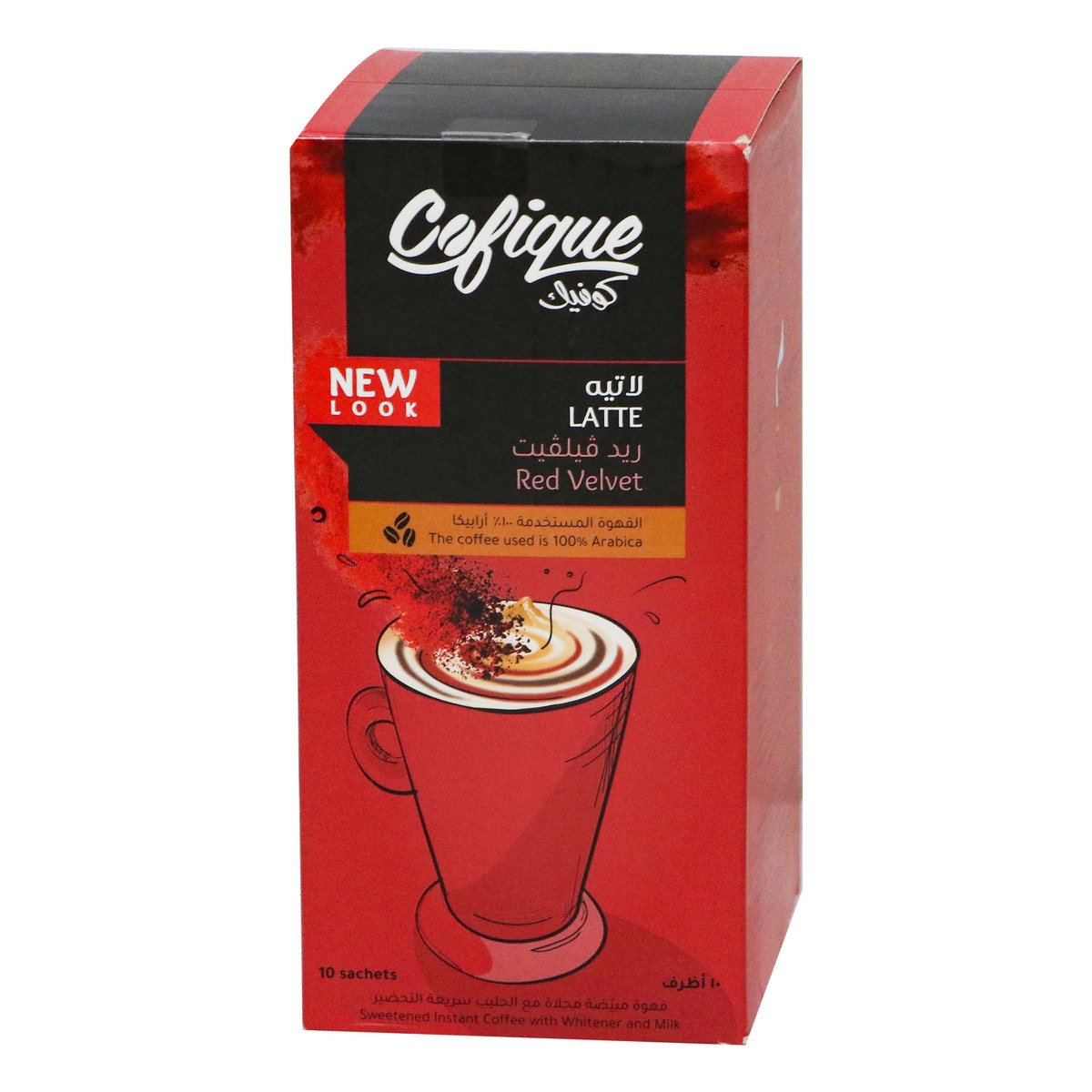 Cofique Latte Coffee Red Velvet 10 x 24g