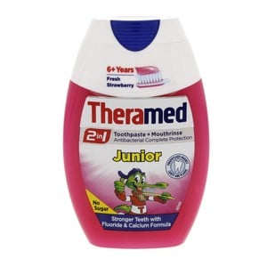 Theramed Junior 2 in 1 Toothpaste + Mouthrinse 75ml