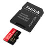 بطاقة ذاكرة SanDisk Extreme Pro MicroSDXC بسعة 256 جيجا بايت ، مع محول  Rescue Pro Deluxe + SD  ، أداء تطبيق A2 ، سرعة قراءة تصل إلى 170 ميجابايت / ثانية ، الفئة C10 / V30 / U3