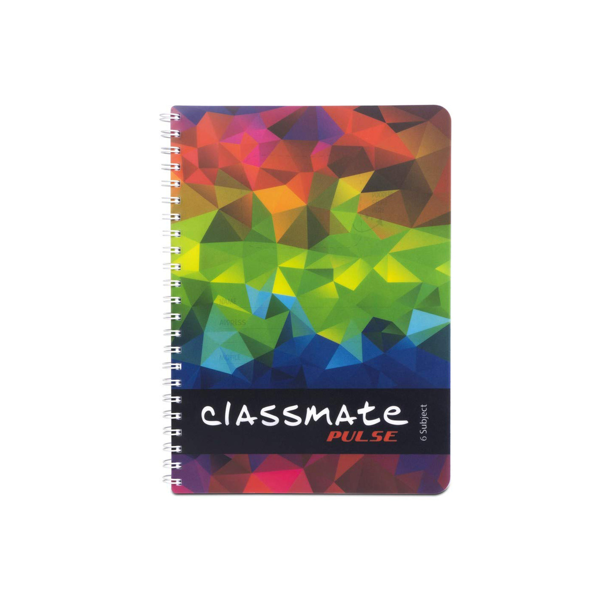 Classmate Pulse 6Subj Note Book Single Line 300s