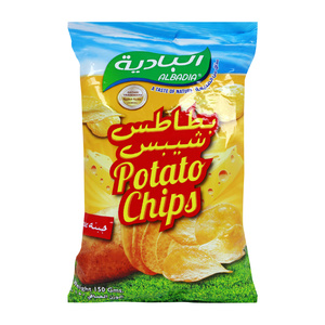Al Badia Potato Chips Cheese 150g