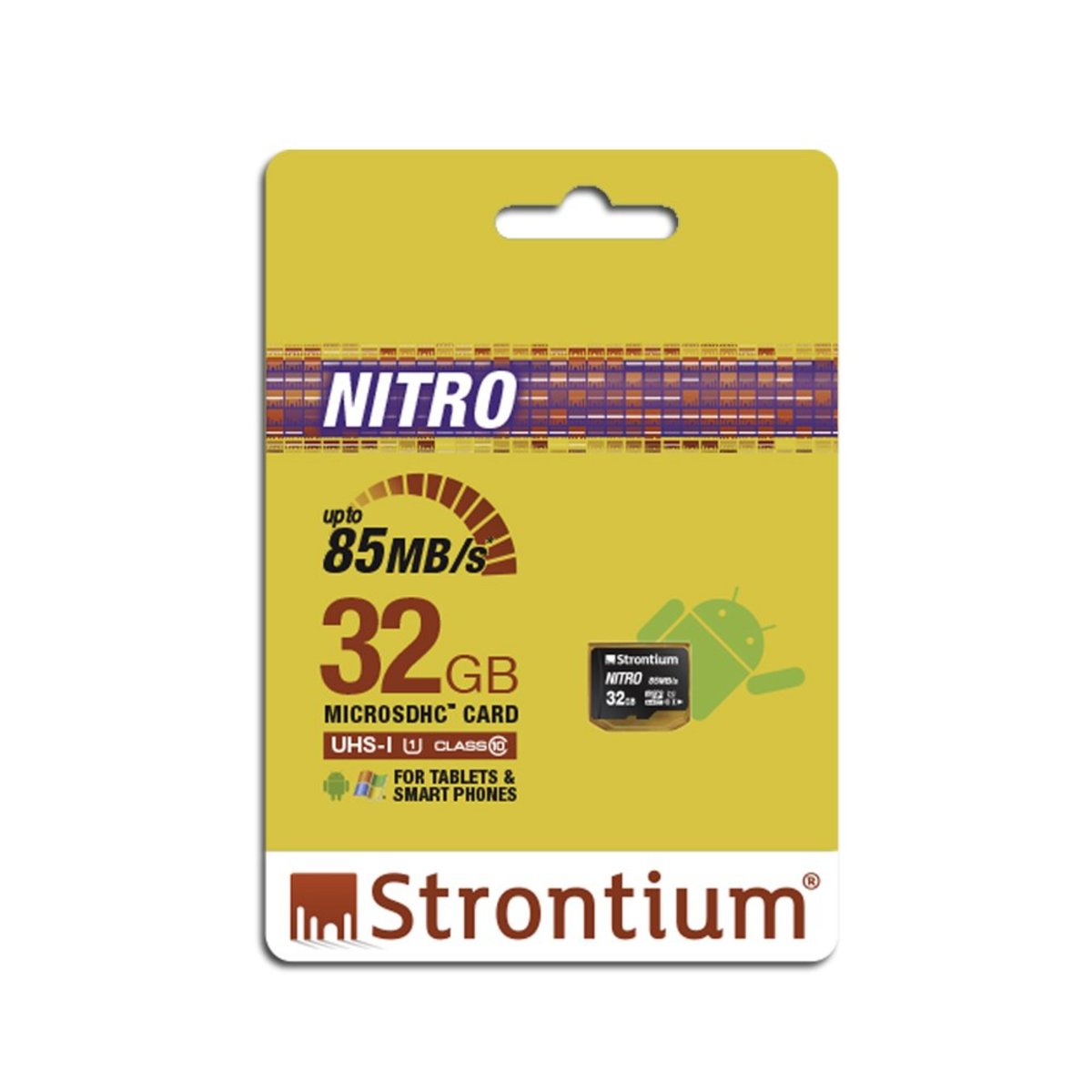 بطاقة مايركرو SD من سترونتيوم 32 جيجا بايت -  SRN32GTFU1QR