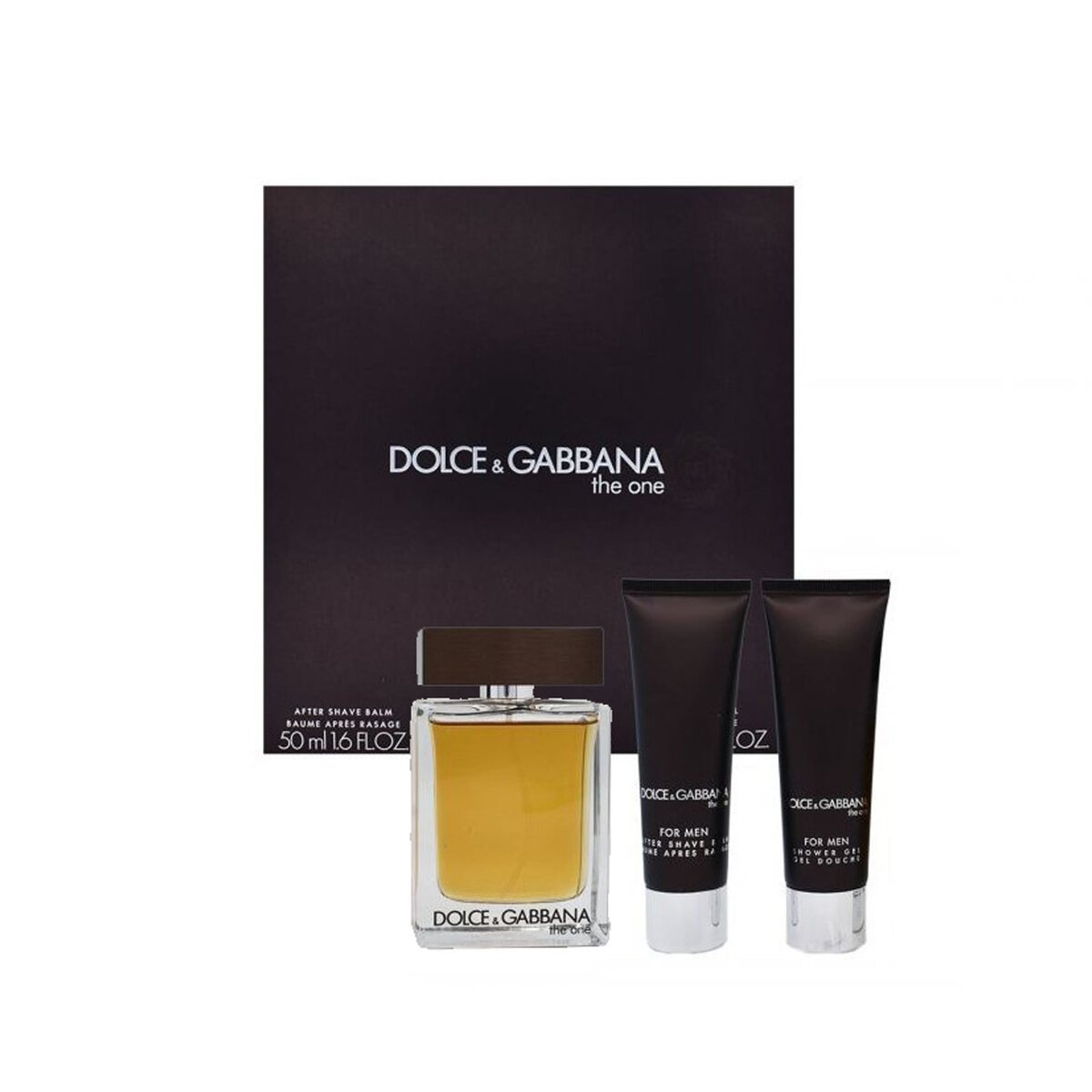 Dolce & Gabbana The One EDT for Men 100ml + Shower Gel 50ml + After Shave Balm 50ml