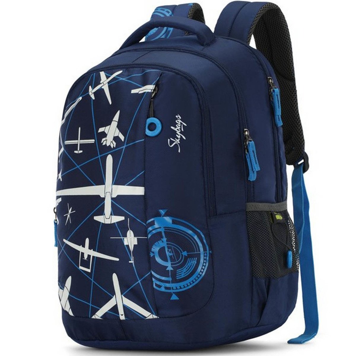 Skybags School Back Pack Figo SKBPFIG3 Blue 18inch
