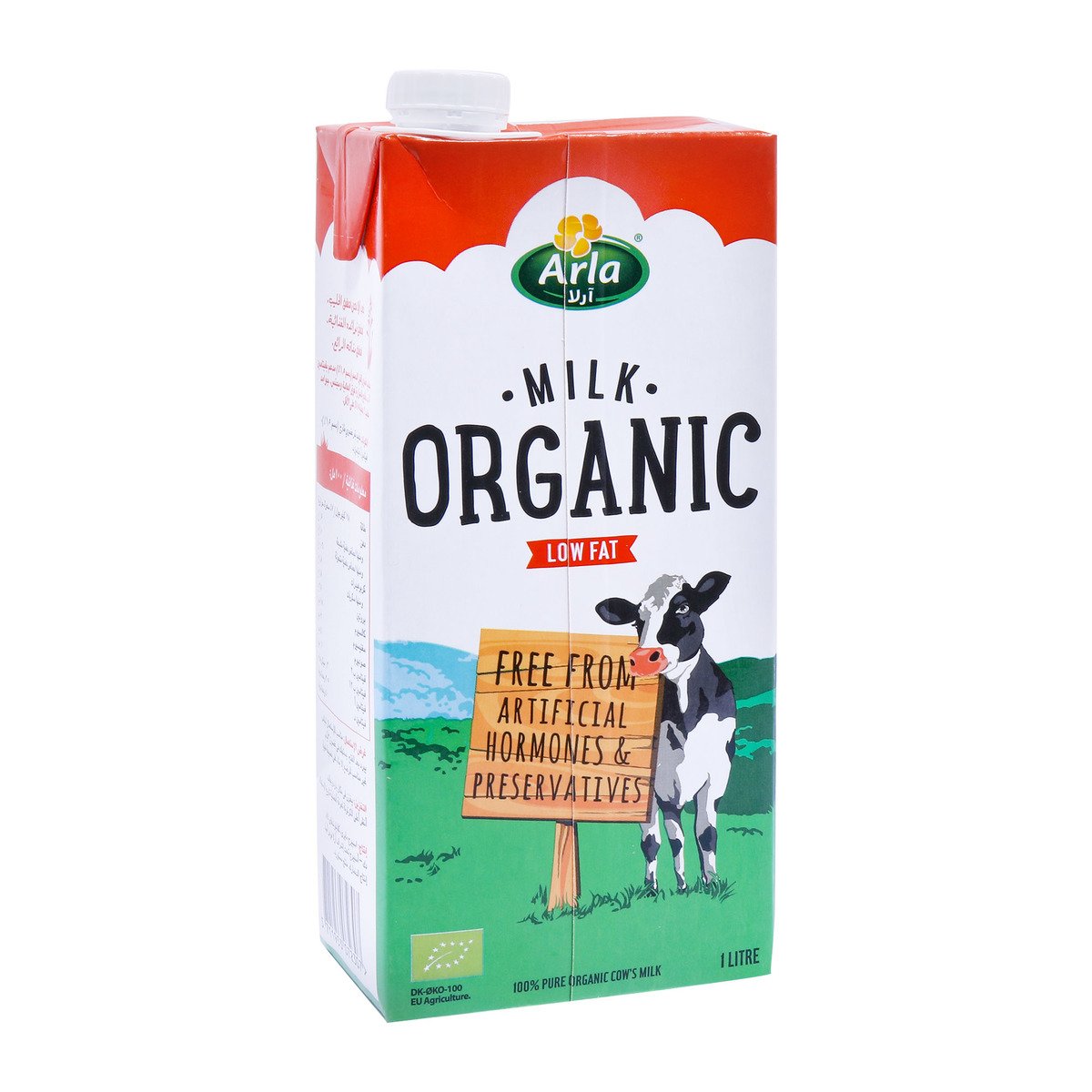 Arla Organic Milk Low Fat 1Litre