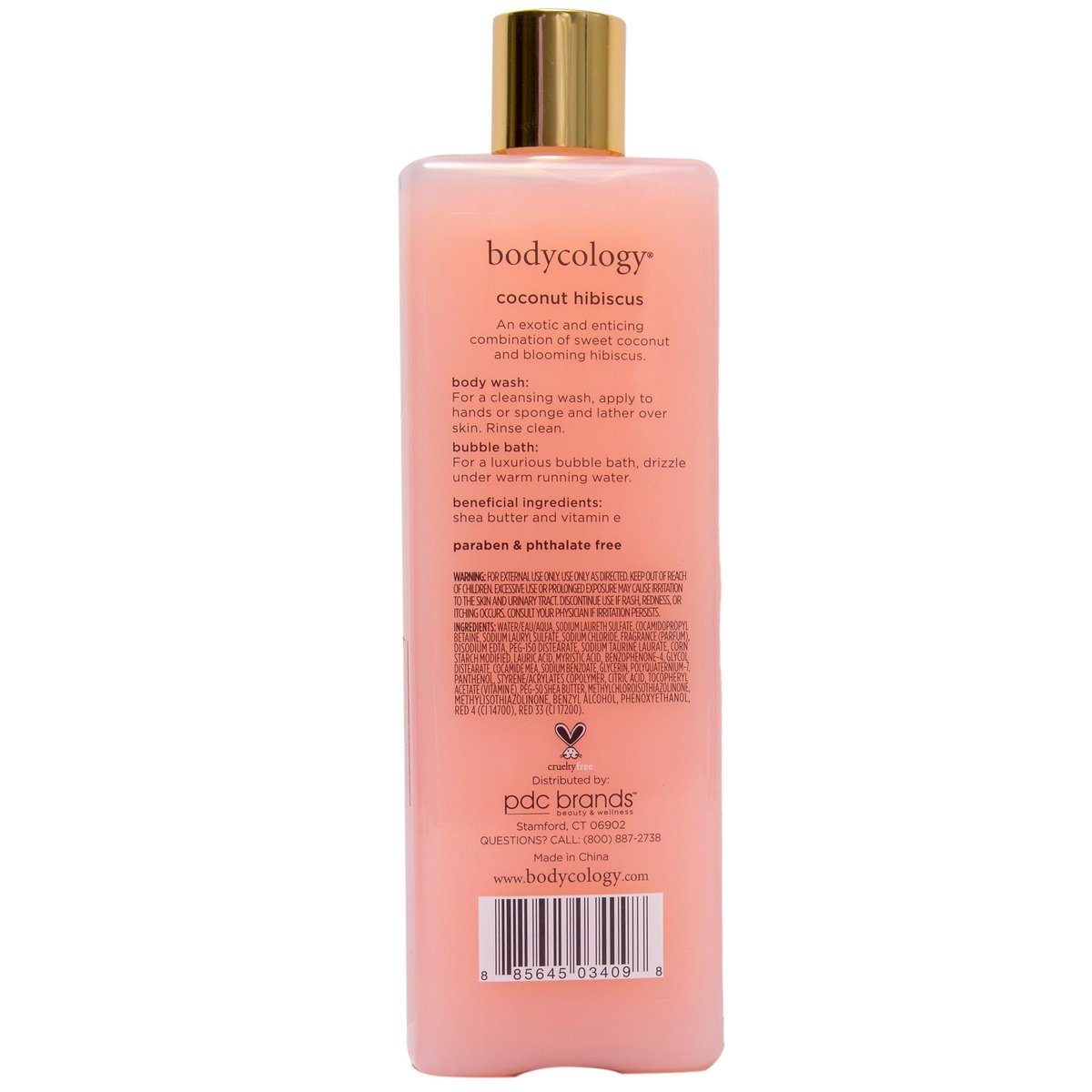 Bodycology Coconut Hibiscus Body Wash 473 ml